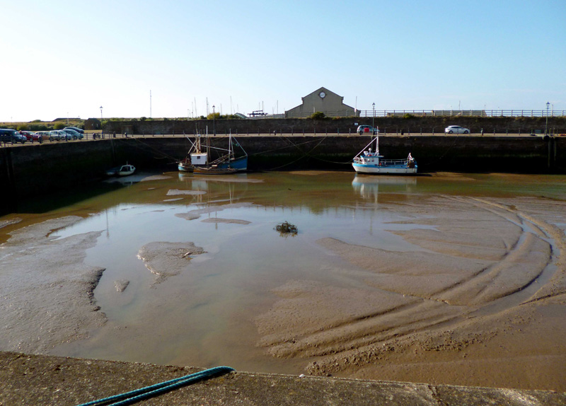 Maryport Harbour at Low Tide