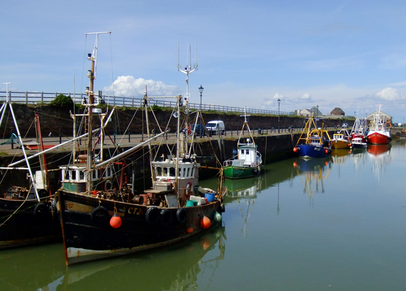 Fishing boats at Maryport