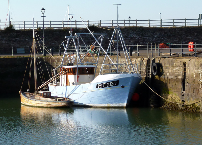 Fishing boats at Maryport